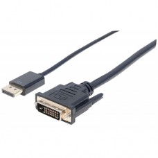 Displayport to DVI Cable 6 Ft
